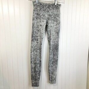 Lululemon Athletica Wunder Under Antiqued Alpine Leggings 28" Sz 2